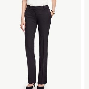 NWT Ann Taylor Straight Mid-Rise Pants in Camel